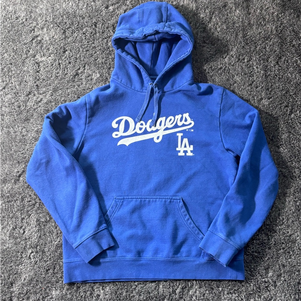 Fanatics Blue Dodgers Pullover Sweater